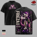 Frieza DBZ Vintage Washed T-Shirt Galactic Emperor Anime Graphic Tee Tyrant Power Streetwear Oversized Shirt Gift for DBZ Fans