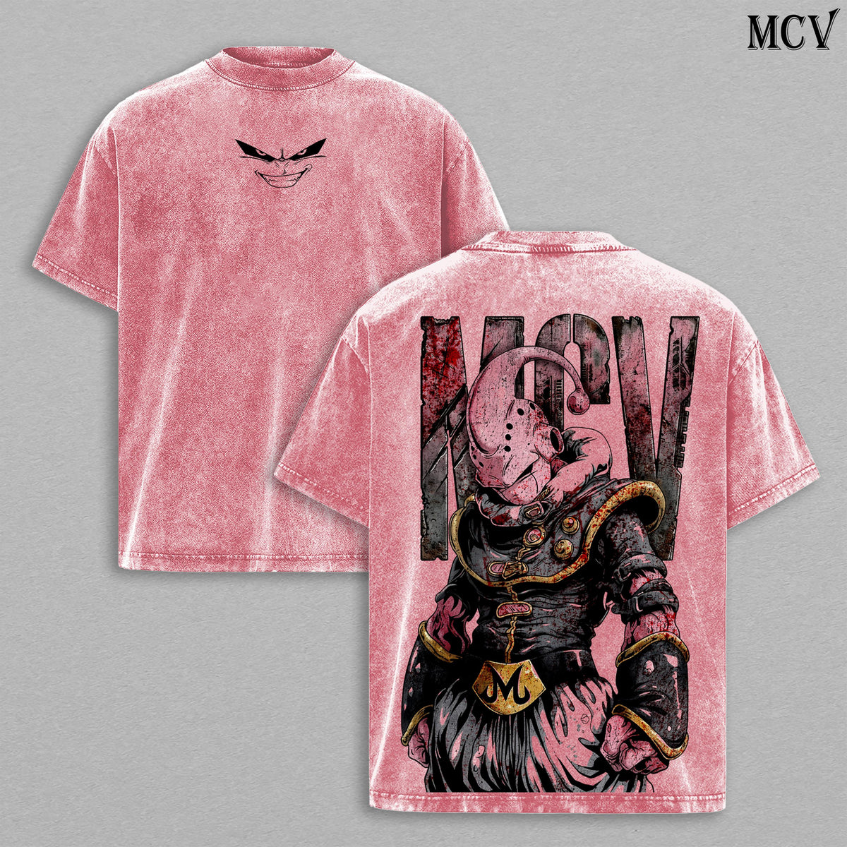 Majin Buu Kid Buu DBZ Anime Vintage Washed Tee