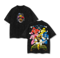 Vintage Mighty Morphin Ver 2 Power Rangers 1990 T-Shirt
