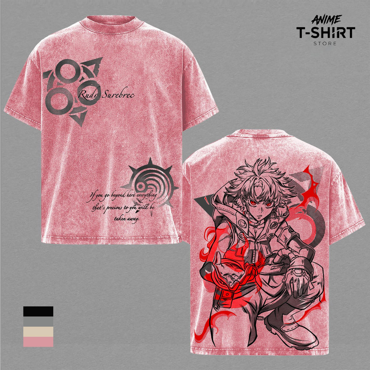 Rudo Gachiakuta Anime Vintage Washed Tee