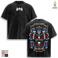Night Lords Warhammer 40K Shirt, Space Marines Collection Tee, Oversized Vintage Washed Cotton Shirt Top Menswear