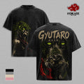 Gyutaro Demon Slayer Anime Vintage Washed Tee