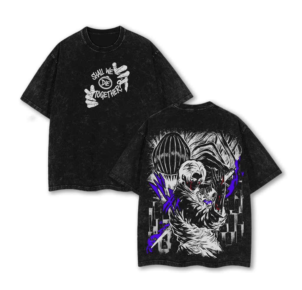 Yuta Okkotsu Jujutsu Kaisen The Culling Game Anime Vintage Washed Tee