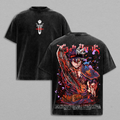 Asta x Liebe Black Clover Anime Vintage Washed Tee
