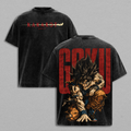 Gokuuuuuu DBZ Anime Vintage Washed Tee