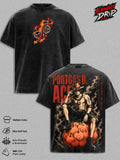 Portgas D. Ace One Pieceee Anime Vintage Washed Tee