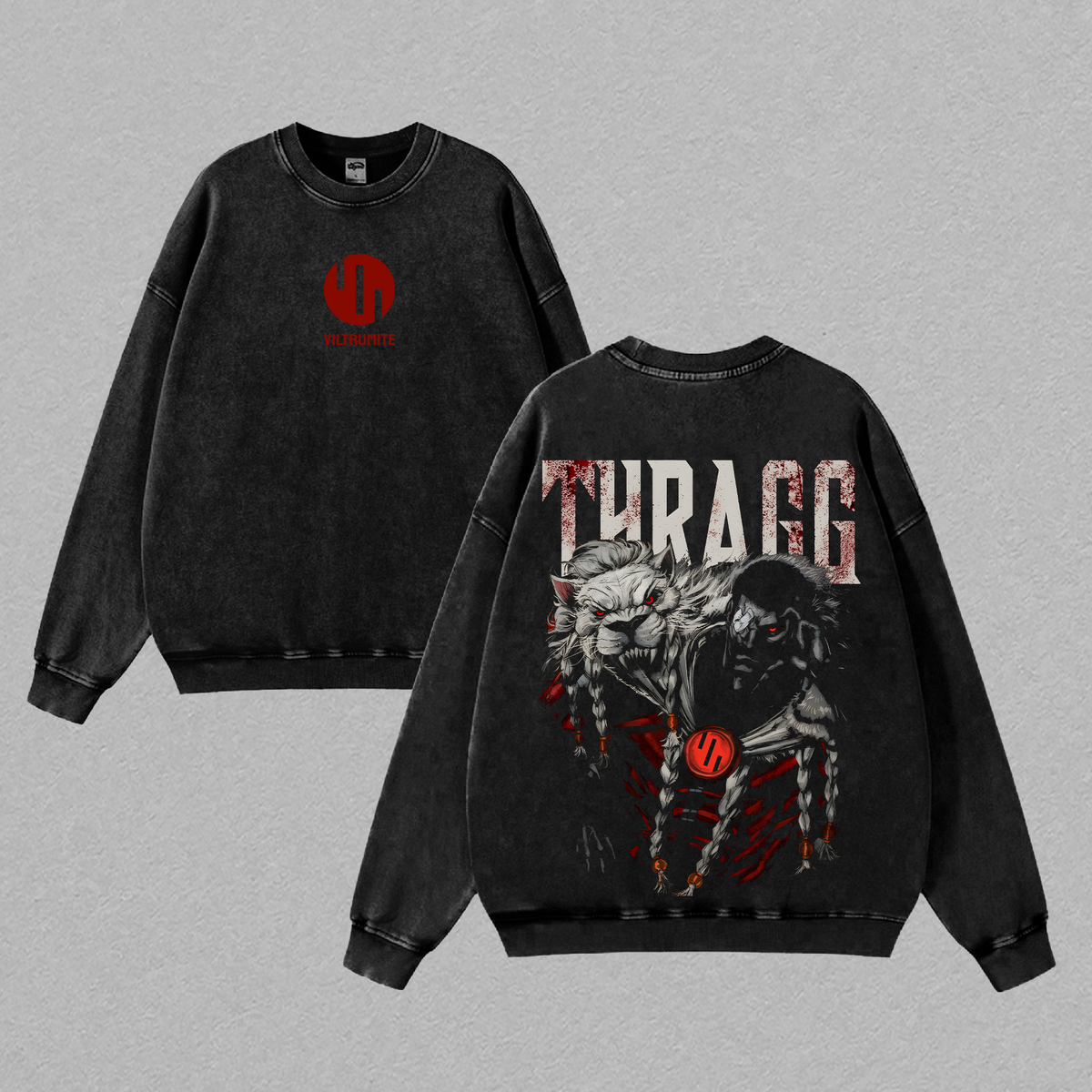 Thragg Tshirt Washed, Invincible T-Shirt, Thragg Tee, Comics Wash T-Shirt