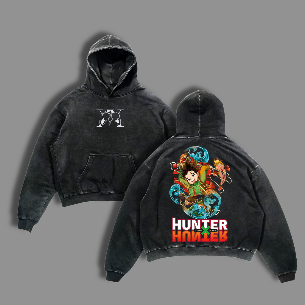 Gon Freecss Hunter X Hunter Anime Vintage Washed Tee