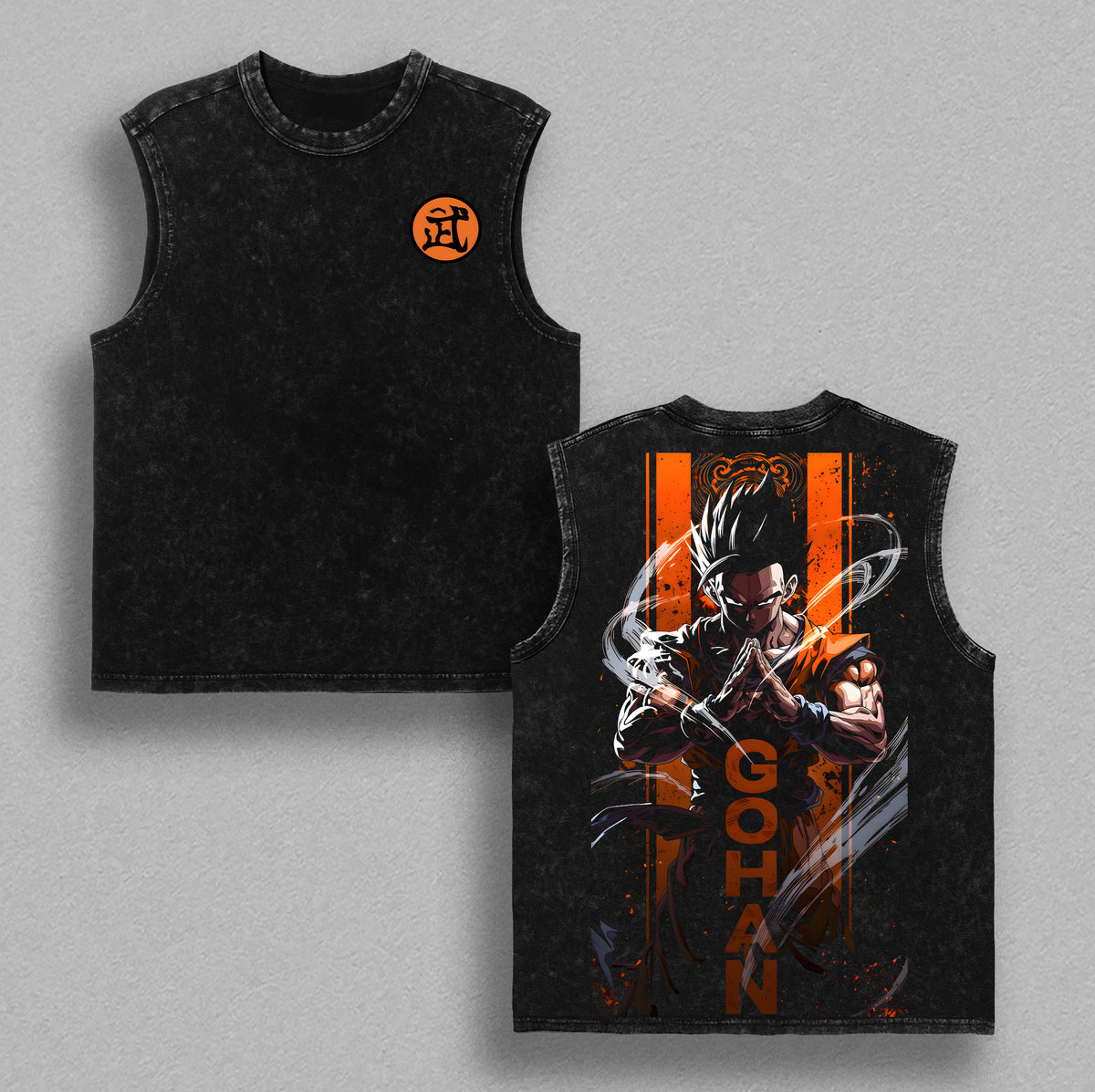 Gohan Beast DBZ Super Anime Vintage Washed Tee