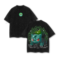 Bulbasaur Pokemon Washed T-Shirt