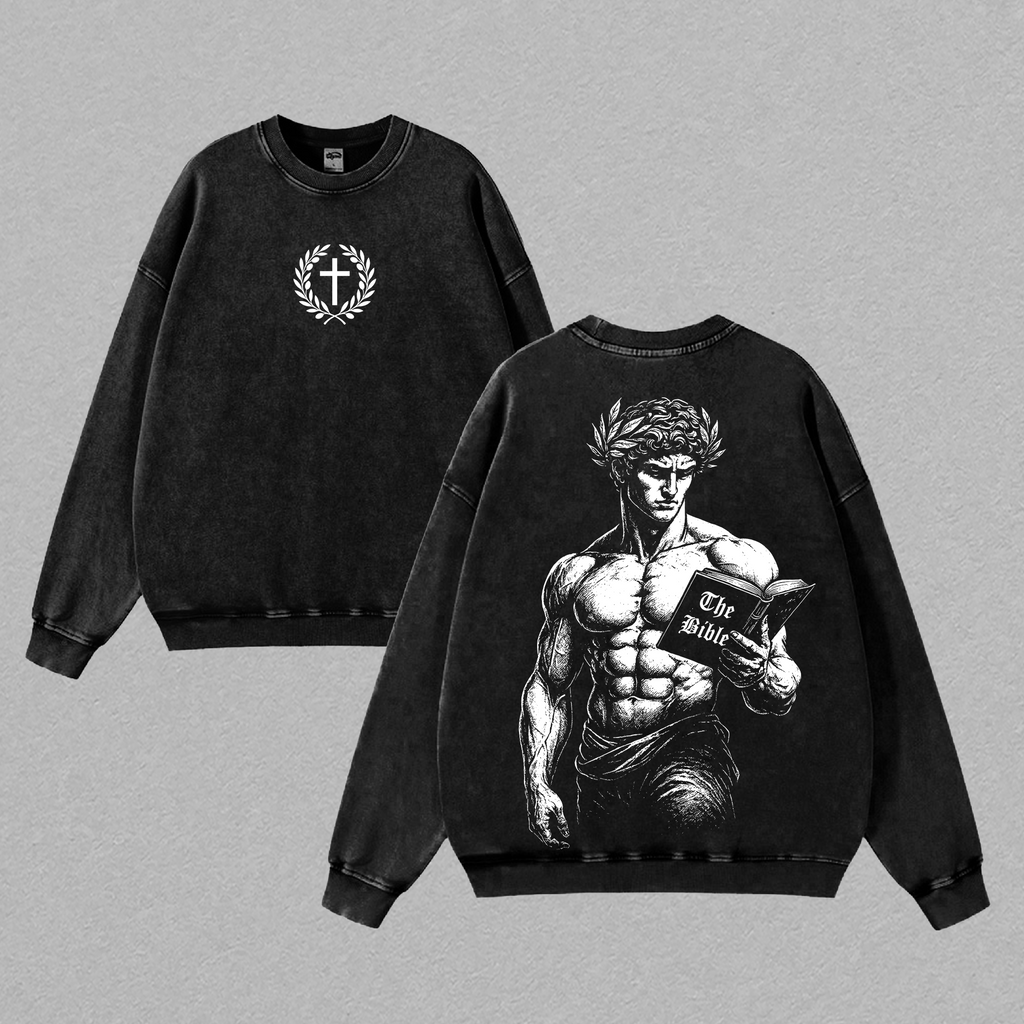 David With Bible Christian Vintage Washed Tee