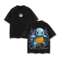 Squirtle Pokemon Washed T-Shirt