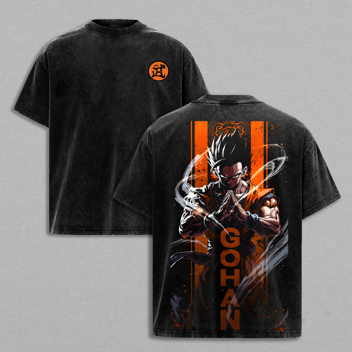 Gohan Beast DBZ Super Anime Vintage Washed Tee