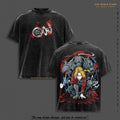 Edward x Alphonse Fullmetal Alchemist Anime Vintage Washed Tee