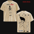 Shoei Barou Blue Lock Anime Vintage Washed Tee