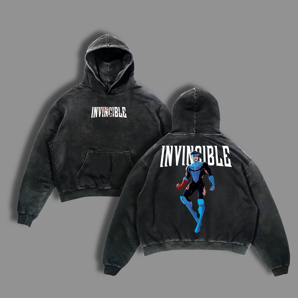 Invincible Mark Grayson Washed Shirt, Comic Shirt, TV Show Shirt graphic tees Menswear Top