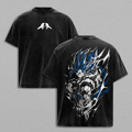 Gogeta - DBZ Graphic Tee Vintage Washed Shirt Unisex Streetwear Anime Merch Fusion Warrior Tee Anime T-Shirt Gift for Anime Lovers DBZ Fans
