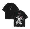Levi Ackerman Attack on Titan Vintage Washed Oversized T-Shir