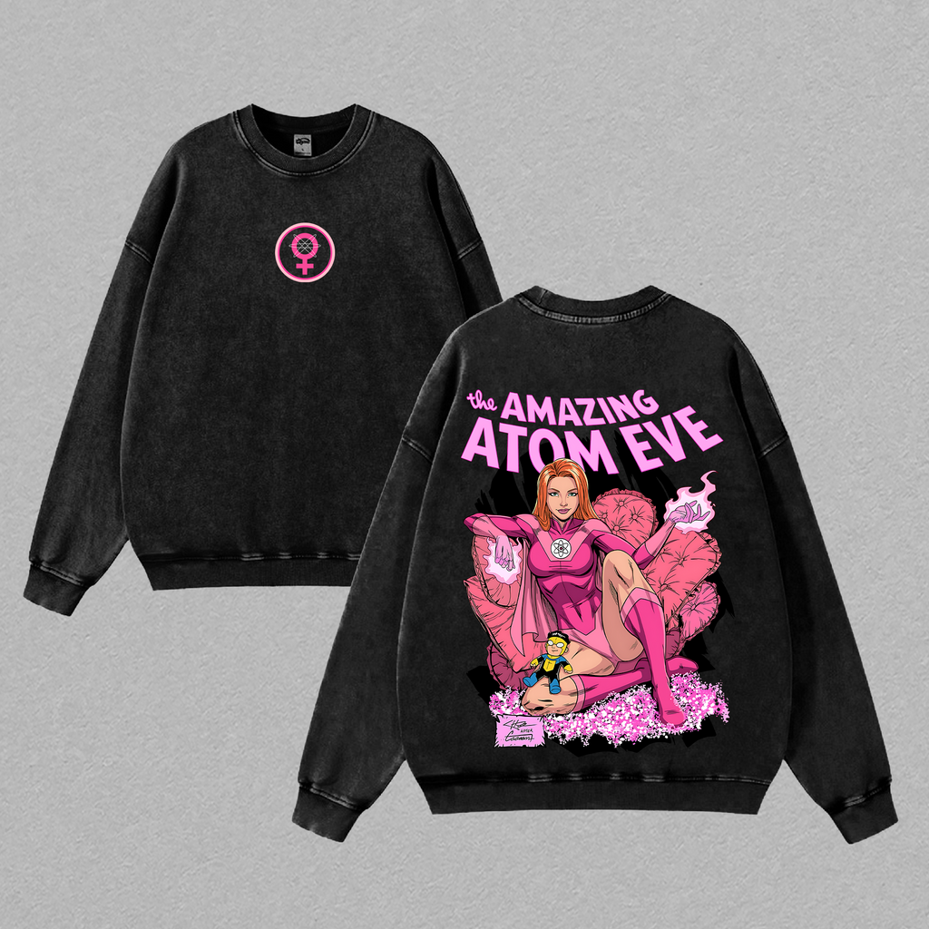Atom Eve Invincible Vintage Washed Tee