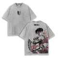 Levi Ackerman Attack on Titan Washed T-Shirt