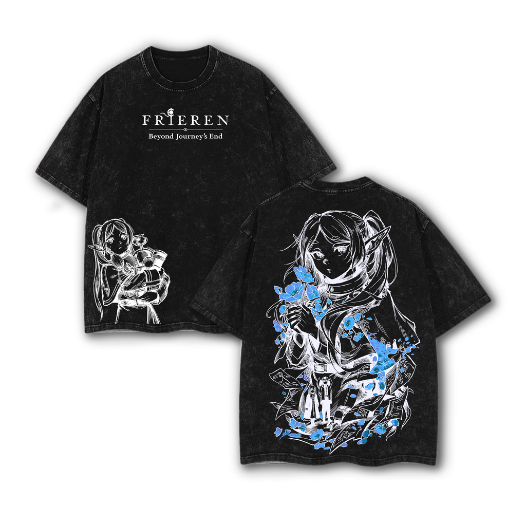 Frieren Beyond Journey’s End T-Shirt – Frieren Anime Graphic Tee, Season 2 Anticipation Design