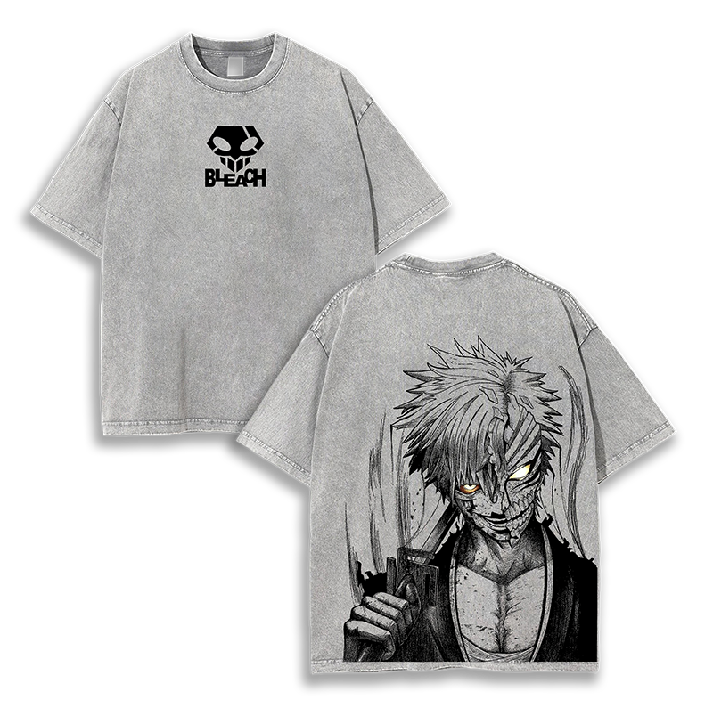 Ichigo Kurosaki V2 Bleach Washed T-Shirt
