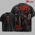 Igris Arise My King Solo Leveling Anime Vintage Washed Tee