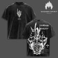 Igris Shadow Knight Solo Leveling Anime Vintage Washed Tee
