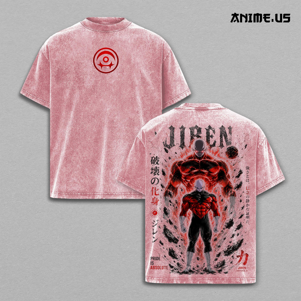 Jiren Universe 11 DBS Anime Vintage Washed Tee