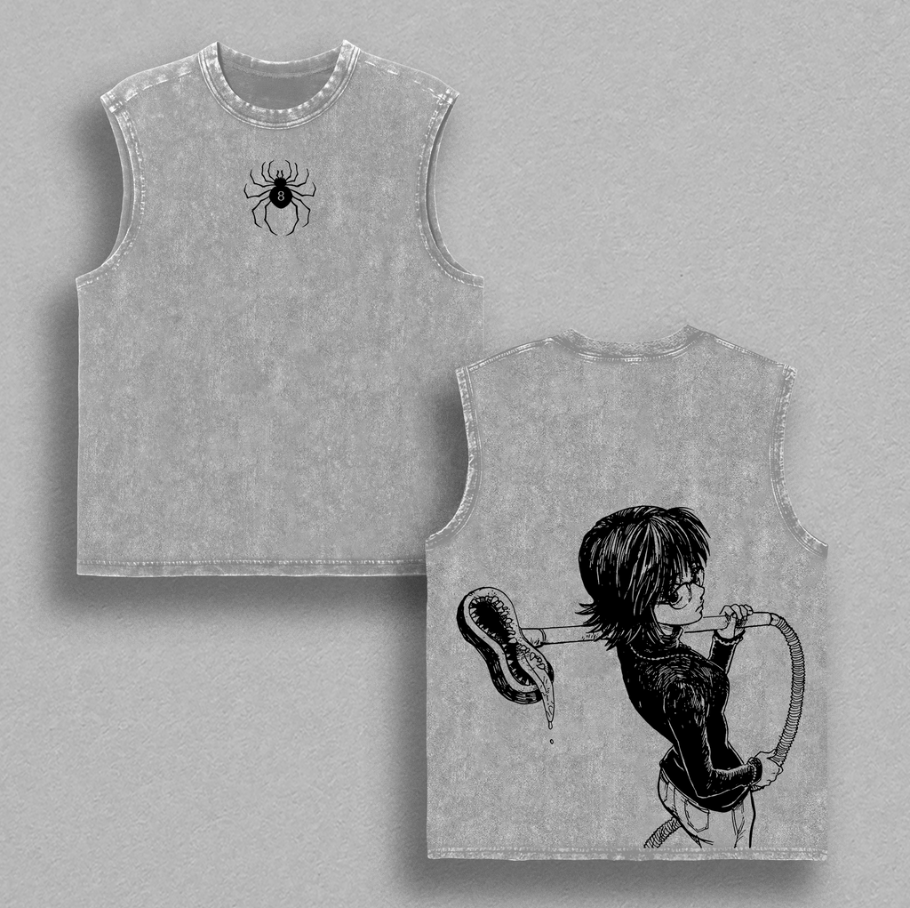 Shizuku Phantom Troupe Hunter X Hunter Anime Vintage Washed Tee
