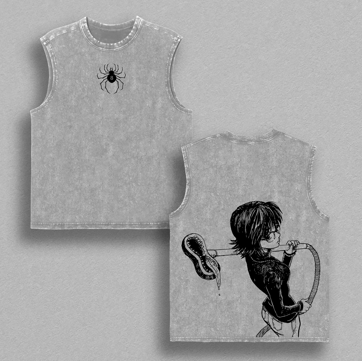 Shizuku Phantom Troupe Hunter X Hunter Anime Vintage Washed Tee