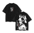Portgas D. Ace - One Piece Vintage Washed Oversized Anime Tee