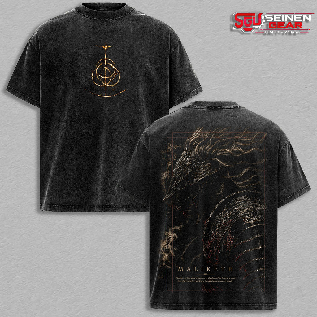 Maliketh Elden Ring Shadow of the Erdtree Vintage Washed Tee