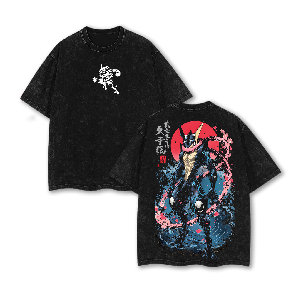 Greninja Vintage Washed T-Shirt