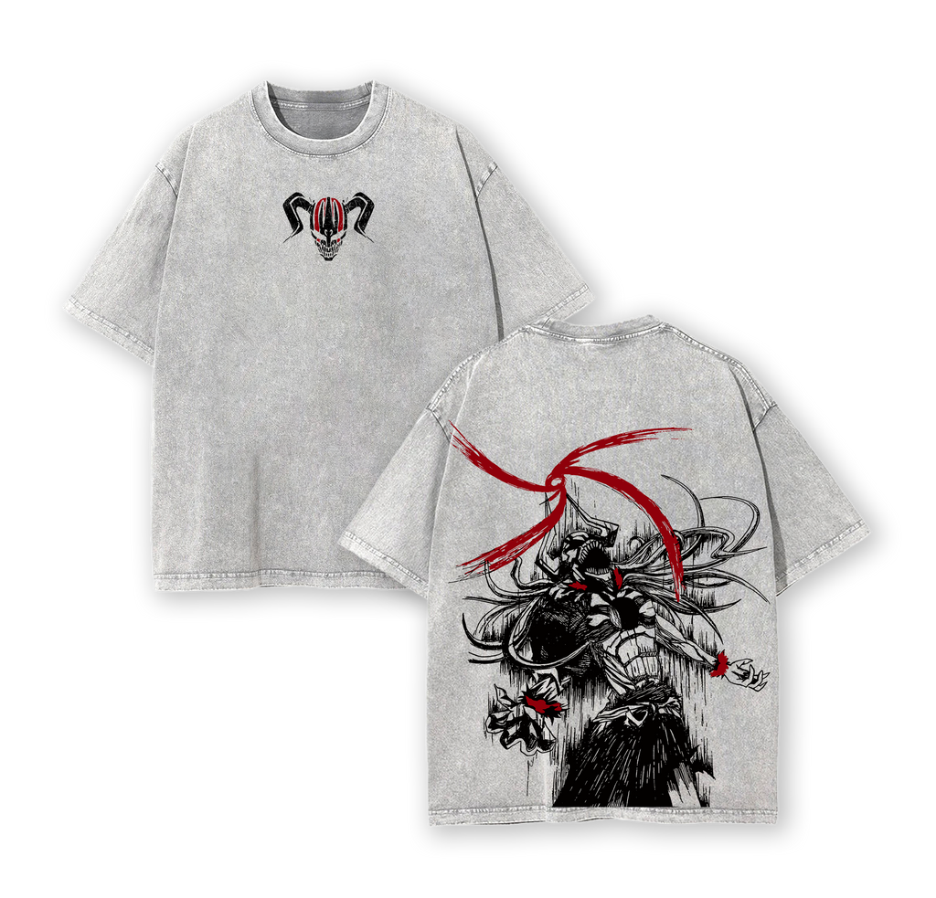 Ichigo Kurosaki Bleach Anime Vintage Washed Tee & Hoodie