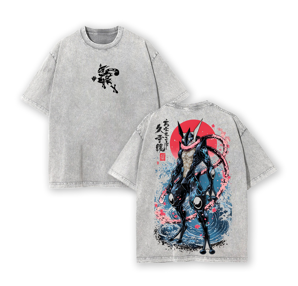 Greninja Vintage Washed T-Shirt
