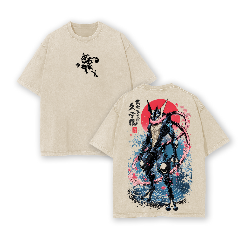 Greninja Vintage Washed T-Shirt