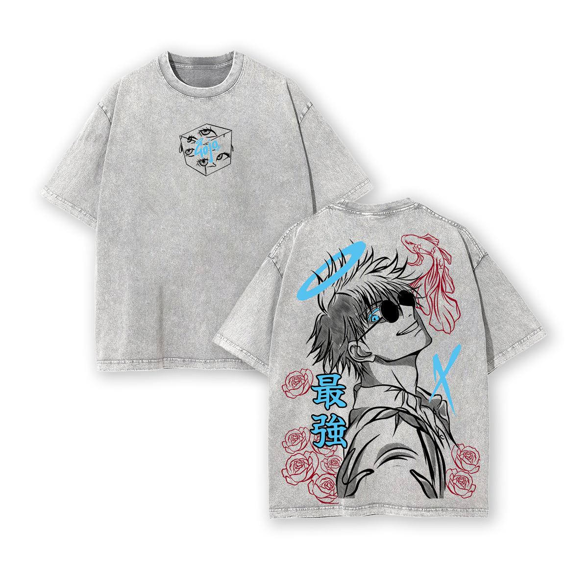 Gojo Satoru Jujutsu Kaisen T-Shirt – Ryouiki Tenkai Domain Expansion Graphic Tee