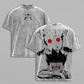 Gon Freecss Adult Monster Form Hunter x Hunter Anime Vintage Washed Tee