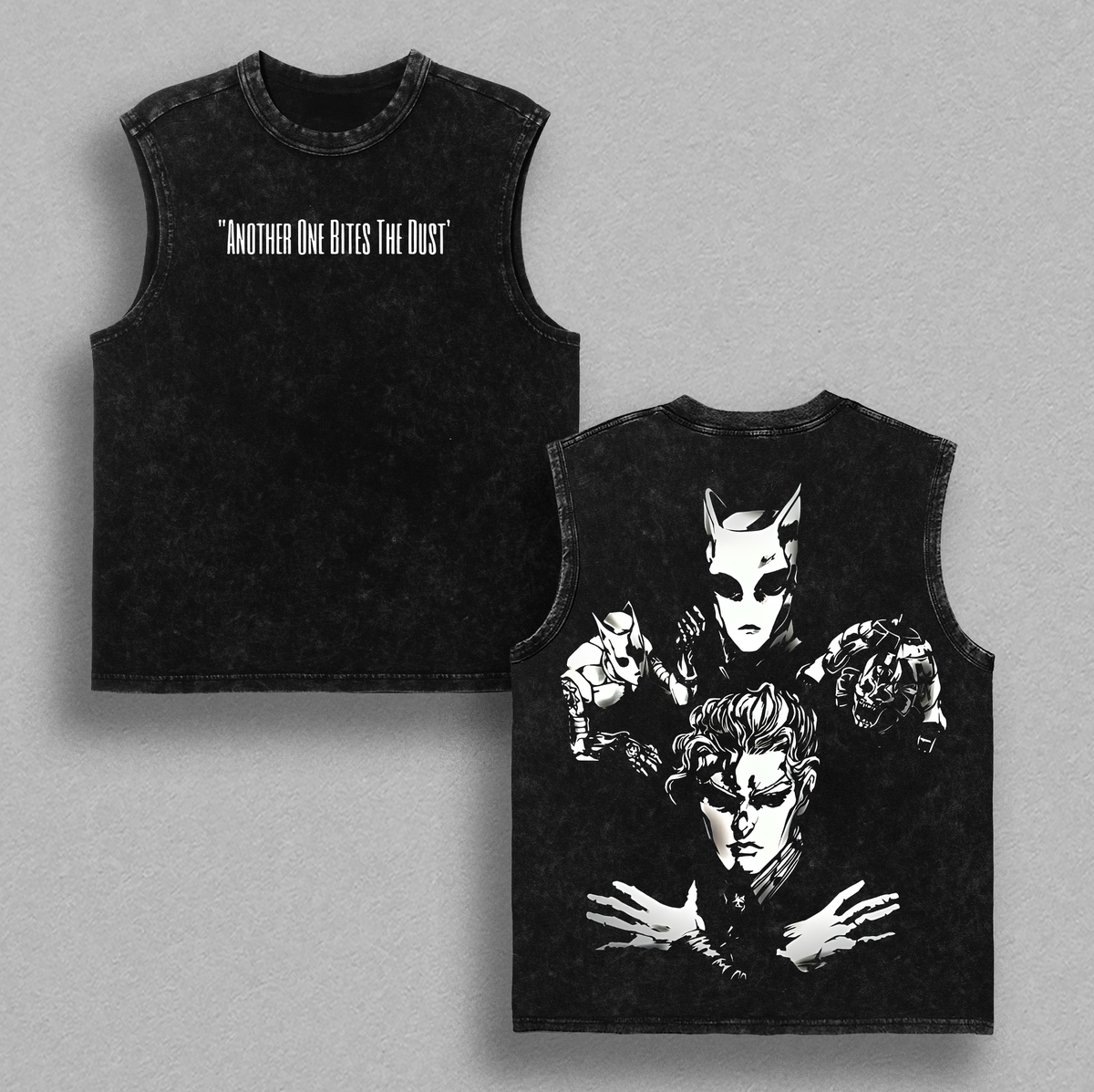 Another One Bites The Dust JoJo's Bizarre Adventure Anime Washed Tee