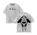 Kuma One Piece Shirt – Tyrant of the Revolution Washed Oversized Tee