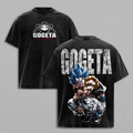 Gogeta - DBZ Vintage Washed Shirt Anime Oversized Streetwear Graphic Tee Gift for DBZ Fans