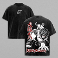 Kiba Inuzuka Graphic Tee, Vintage Washed Anime Shirt, Unisex Anime, Gift for Naruto Fans