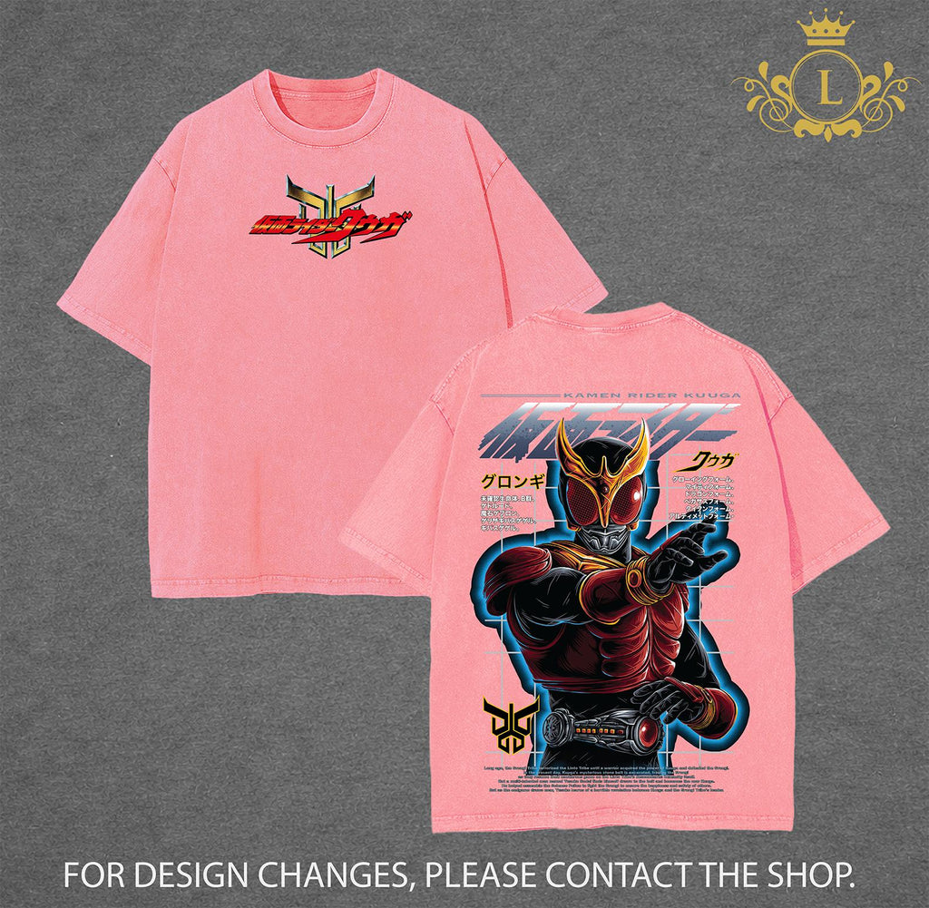Kamen Rider Kuuga Tokusatsu Vintage Washed Tee