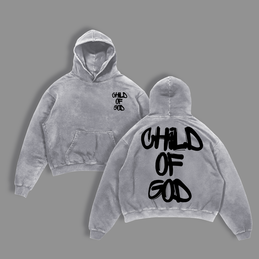 Child Of God Jesus Vintage Washed Tee & Hoodie
