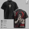 Yami Sukehiro Black Clover Anime Vintage Washed Tee