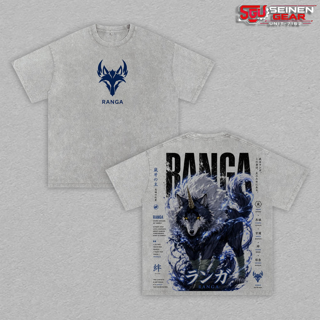 Ranga That Time I Got Reincarnated As A Slime Anime Vintage Washed Tee