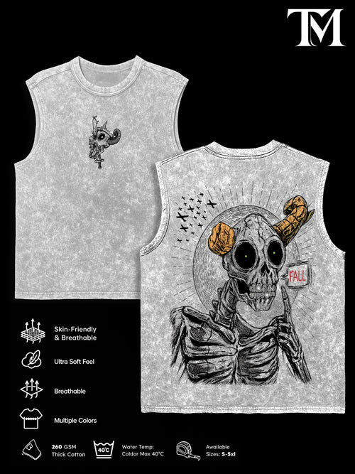 Adventure Time The Lich T-Shirt & Tank Top – Vintage Cosmic Skeleton Graphic Tee, Oversized Unisex Horror Fan Merch Gift
