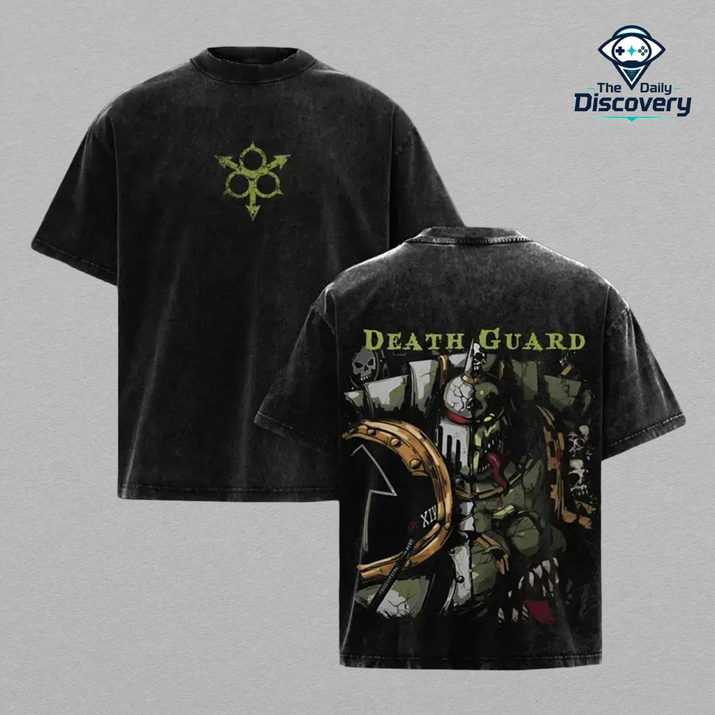 Death Guard Nurgle Warhammer 40K Vintage Washed Tee