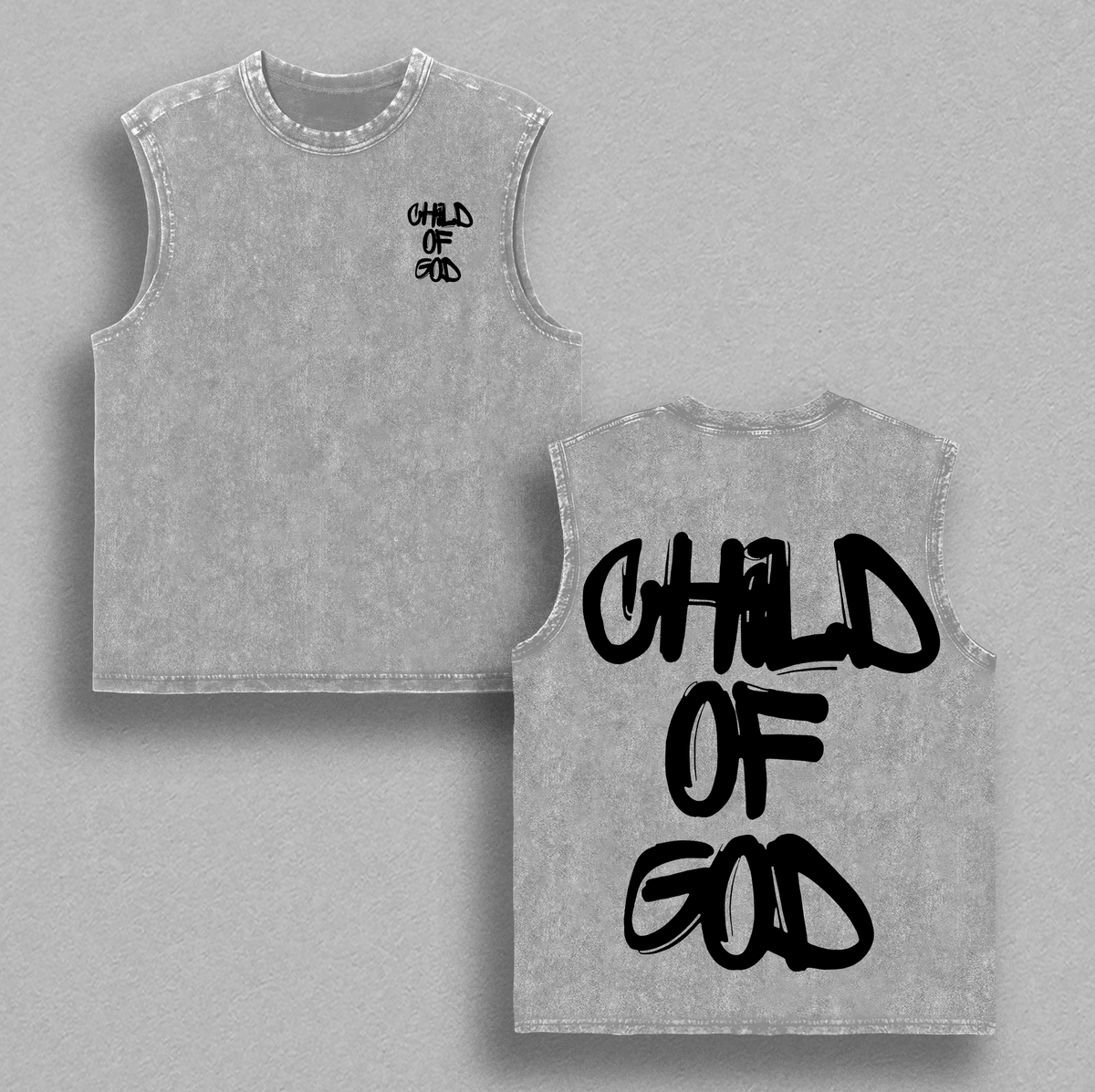 Child Of God Jesus Vintage Washed Tee & Hoodie